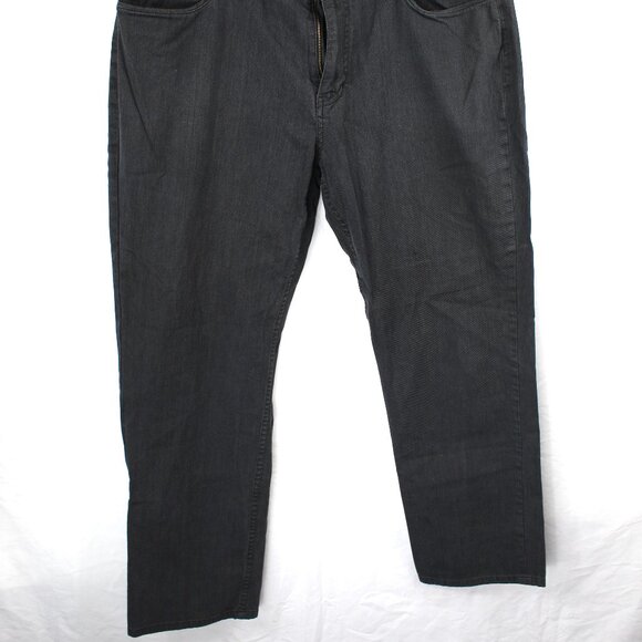 English Laundry Brixton Men's Size 38x30 Charcoal Gray Straight Leg Jeans - Picture 3 of 13